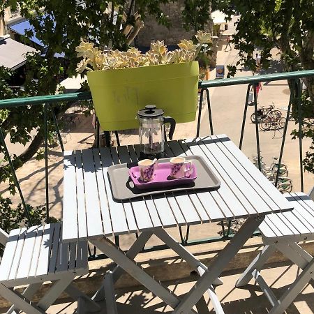 Appartement De Charme Avignon Centre Historique Terrasse Et Balcon Place Pie Ngoại thất bức ảnh